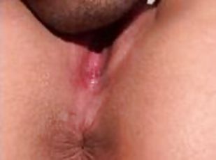 Close up pussy lick and fuck
