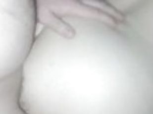 fucking my wife doggy style with cum on juicy ass