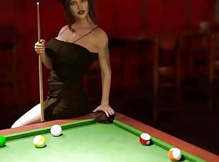 Nursing Back To Pleasure: Playing Pool With Two Sexy Girls Ep 74 part 2