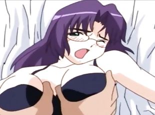 teta-grande, anal, chupanços, penetração-de-braço, primeira-vez, anime, hentai, irmã
