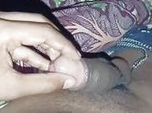 Indian student giving Cumshot and sloppy jerking