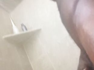 jacking my bbc in the shower