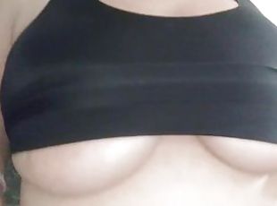 Huge big boobs massage asmr