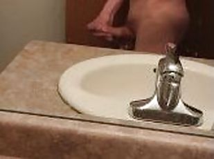 kupanje, masturbacija, amaterski, veliki-kurac, kamera, sami, kurac