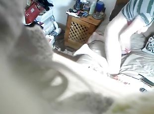 My friend's mom caught masturbating on hidden camera