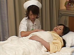 asiatiche, infermiere, lesbiche, giapponesi, dispettose, azione, uniformi, reali