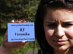 Patrick & Veronika in Playful Teen At Her First Porn Casting - Porncz