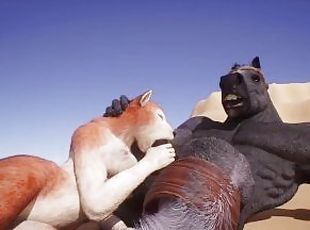 WildLife - Fox Fucking a Horseman