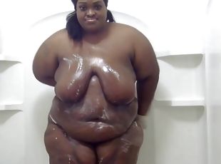 traseiros, banhos, teta-grande, gordo, amador, ébona, mulher-madura, preto, bbw, webcam