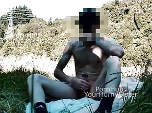 BARELY LEGAL TEEN WANKING AND CUMMING AT PRIPYAT EXCLUSION ZONE