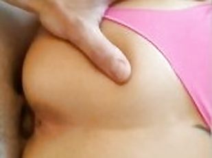 Blowjob and doggy,hot russian girl with nice ass POV