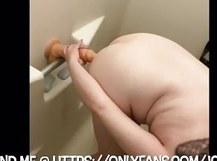 Jamie Masturbates With A Giant Dildo In The Shower While Cartoons Play In The Background Blonde