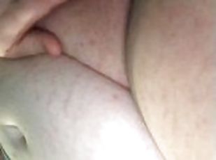 Pregnant Teen Plays With Her Fat Pussy