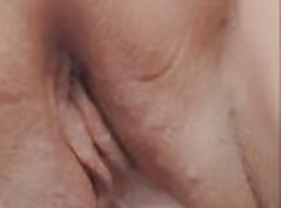 Toyed my wet pussy to throbbing orgasm and squirt