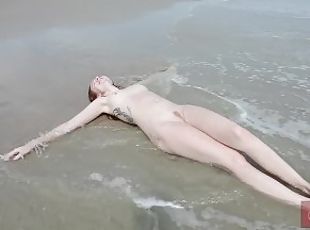 redhead teens first trip to a nude beach