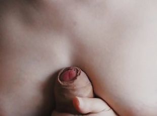 masturbation, mamelons, orgasme, amateur, ejaculation-sur-le-corps, ados, branlette, couple, point-de-vue, ejaculation