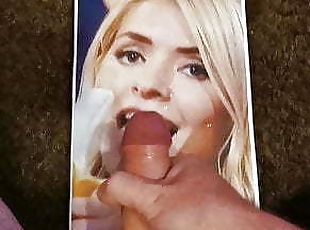 Holly Willoughby cum tribute 128
