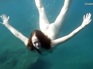 Tenerife Underwater Swimming Hot Ginger