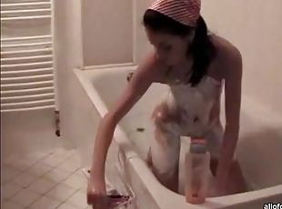 banhos, cona-pussy, amador, chupanços, hardcore, caseiro, webcam, morena