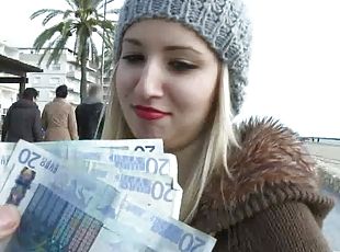Money Will Make That Blonde Hoe Do Everything With Hard Cock