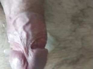 No hands masturbation , moaning with HUGE load
