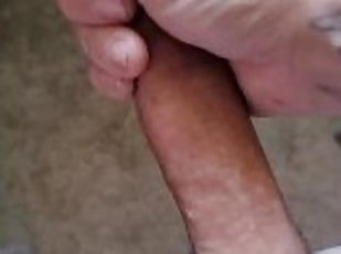 Oiled up cock