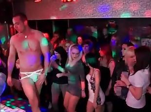 festa, chupanços, puta-slut, stip, sexo-vestido, clube, provocando