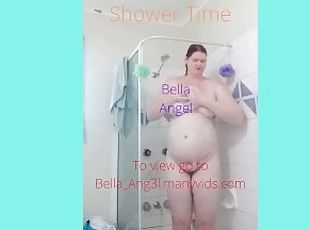 bagno, amatoriali, donne-grasse-e-belle, grassottelle, rosse, doccia, solitari