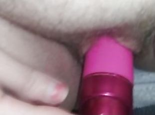 Playing with my clit toy until it died. Had to use a dildo to feel good 6/5/2022