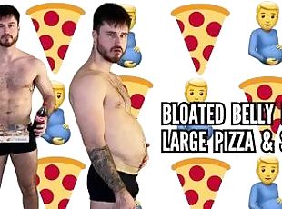 bøsse, fetish, solo, pizza, kæmpe