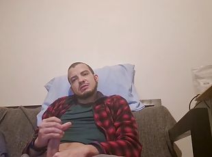 Insane shaking multiple orgasms with cumshots - Fit guy with big cock
