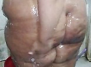 Indonesian stepmother bath - Hot Body Big Ass