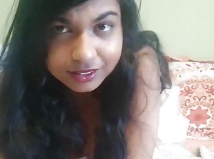 amateur, indien, webcam, gode, solo, brunette