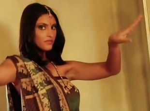 マッサージ, インドの女の子, ダンシング, 独奏, エロチック