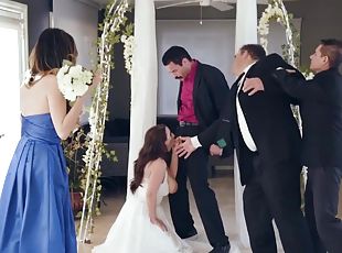 The Brother of the groom gives busty wife anal fuck of her life