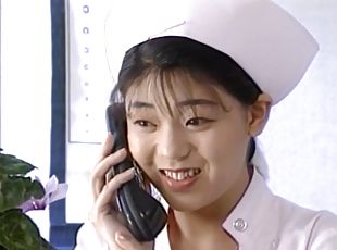медсестра, японки, ебля, в-больнице, униформа