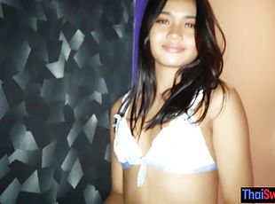 Bubble butt amateur Asian teen massage porn with a happy end