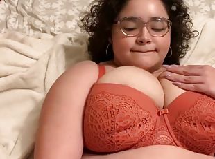 Mexican BBW in red lingerie gets fucked