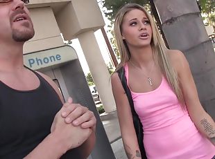 Dick craving Jessa Rhodes bends over for a handsome hunk