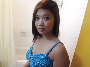 asiático, cuatro-patas, estudiante, amateur, mamada, hardcore, primera-persona, tailandés