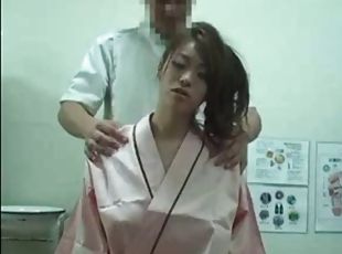 asiático, japonés, masaje, corrida-interna