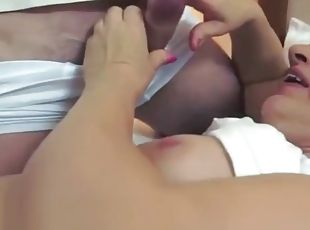 Chubby granny gets fucked after fucking