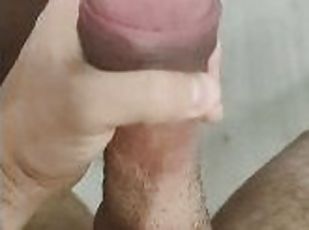 Making BIG FAT cock from small, CUM and vacuum pumping POV