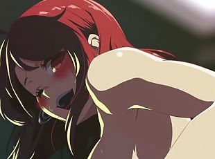 büyük-göğüsler, orta-yaşlı-seksi-kadın, pornografik-içerikli-anime