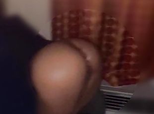 She shows off her pretty little round ass before she gets fucked. Click ONLYFANS link for more content