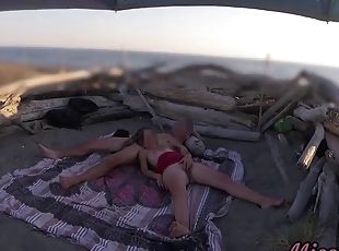 My STEP-DAD takes me to a NUDIST BEACH and TOUCHES my PUSSY in front of everyone REAL PART 2