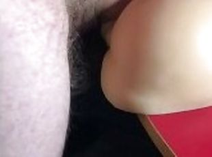 Chubb enjoying his toy ass. Fucking, eating, cumming and cleanup