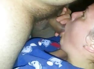 Cum in wife mouth