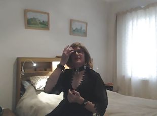 transsexuelle, amateur, jouet, hardcore, bdsm, salope, britannique, lingerie, solo