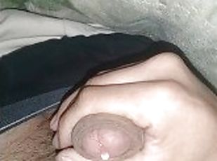 masturbation, amateur, énorme-bite, branlette, ejaculation, solo, bite